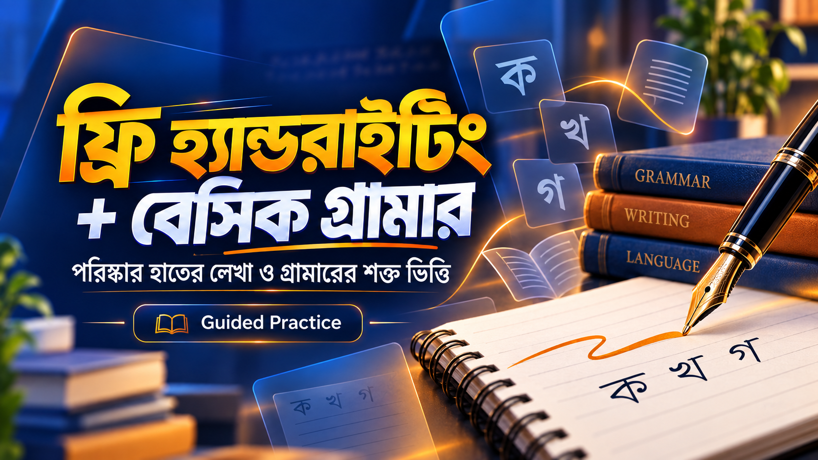 ফ্রি হ্যান্ডরাইটিং ও বেসিক গ্রামার