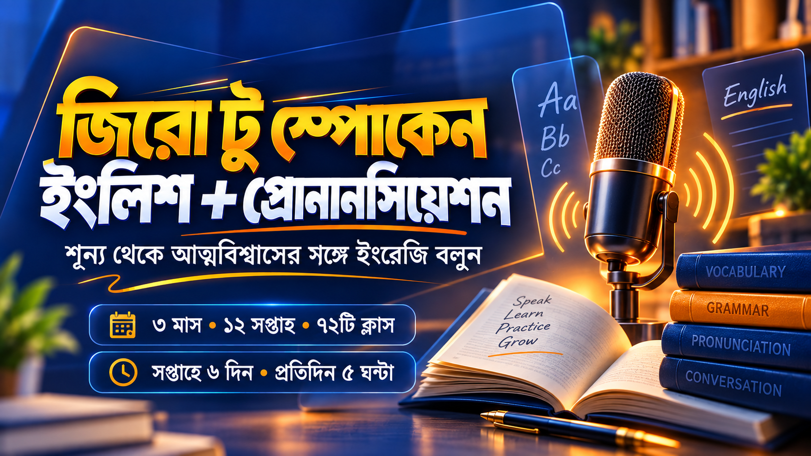 জিরো টু স্পোকেন ইংলিশ কোর্স